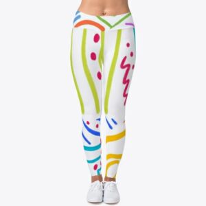 workout pants artistic workout pants artist original design creative clothing active clothes active clothing