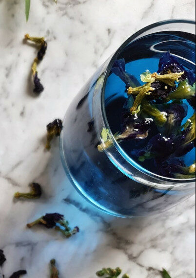 Butterfly Pea Herbal Tea hydrate with teas hydrating teas healthy teas